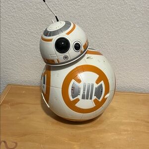 Interactive Orange and White Droid Toy